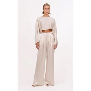 NONCHALANT THE LABEL Paris Pant Champagne XL